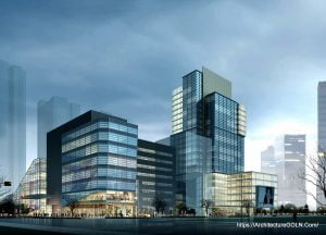 3D Business Building - Architecture GOLN [ en.architecture.gurukul.edu.bd ]