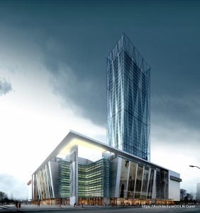 3D Business Building - Architecture GOLN [ en.architecture.gurukul.edu.bd ]