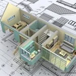 3D Isometric View the Residential House on Architect Drawing - Architecture GOLN [ en.architecture.gurukul.edu.bd ]