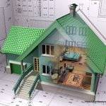 3D Isometric View the Residential House on Architect Drawing - Architecture GOLN [ en.architecture.gurukul.edu.bd ]