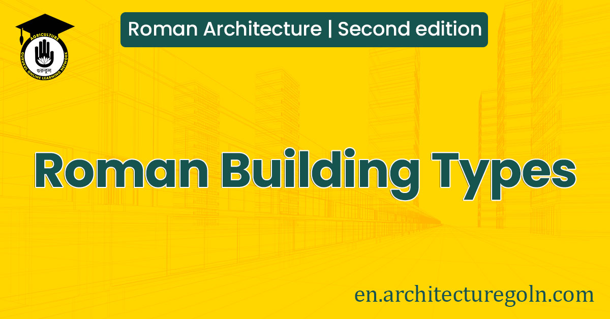 Roman Building Types